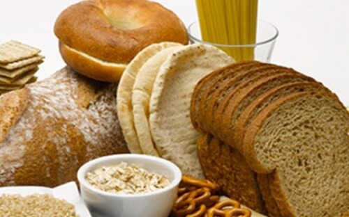 Too much gluten may be bad for the face.
