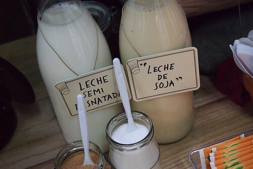 Too much lactose may be bad for the face.