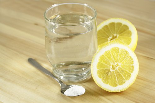 Water with lemon and salt is good to remove rust