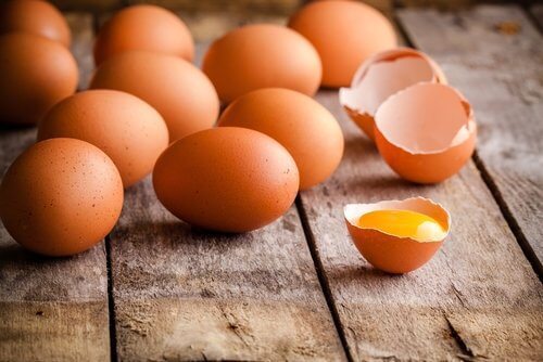 raw eggs