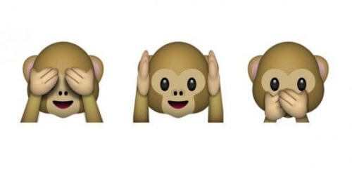 illustrated monkeys : तीन बुद्धिमान बंदरों