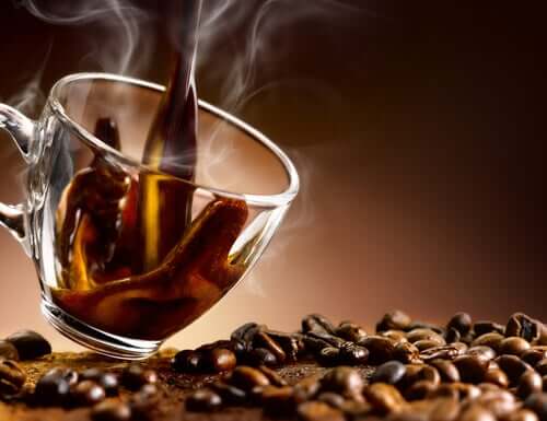 A cup of coffee.
