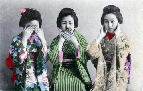 see no evil, hear no evil, speak no evil