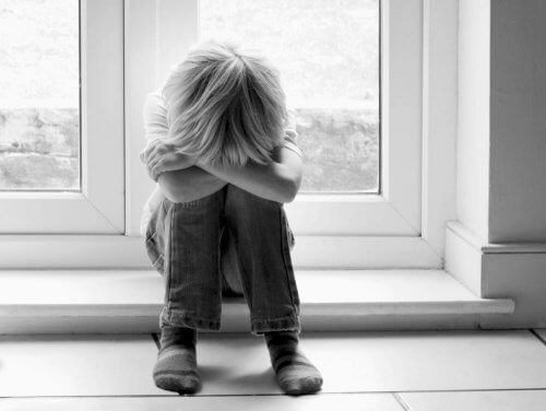 Child sad because he strict parents