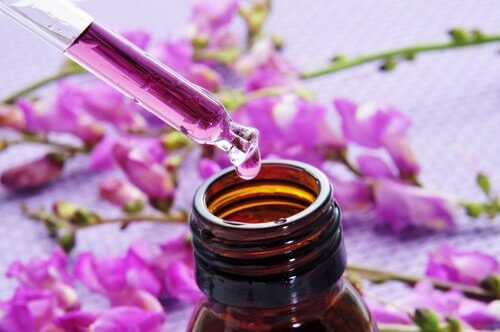 Bach flower remedies using purple flowers
