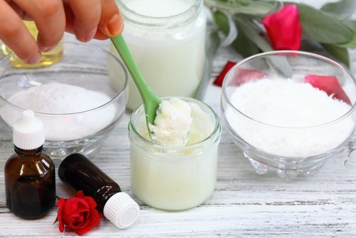 Coconut homemade exfoliant