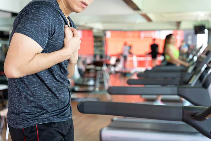 Chest pressure can be a sign of lung failure.