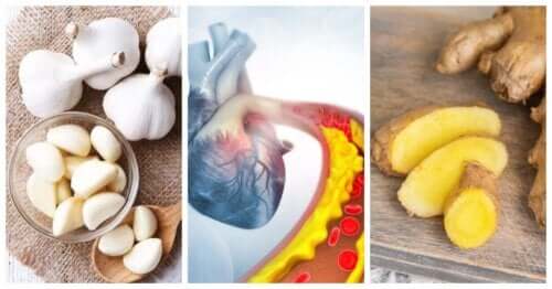 Fight High Blood Pressure and Cholesterol with This Ginger and Garlic Remedy