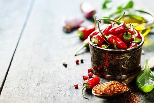 Spoicy peppers.