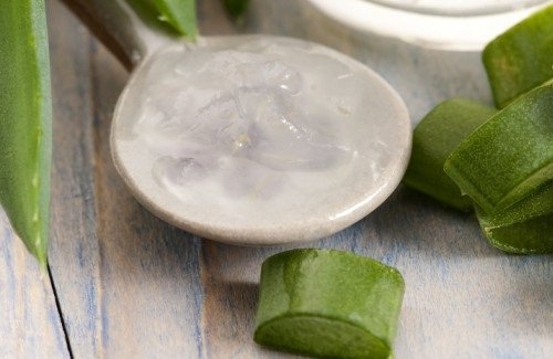 Homemade deodorant with aloe vera gel