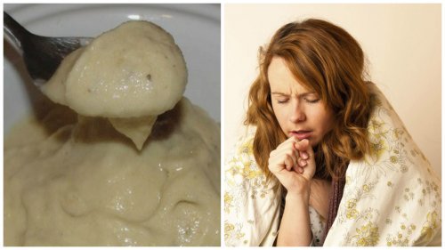A Banana and Honey Cream to Relieve Cold Symptoms