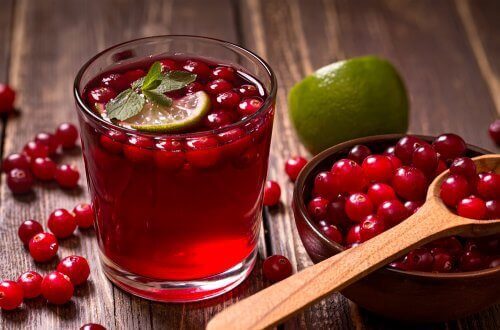 cranberries and cranberry juice to help with yeast infections