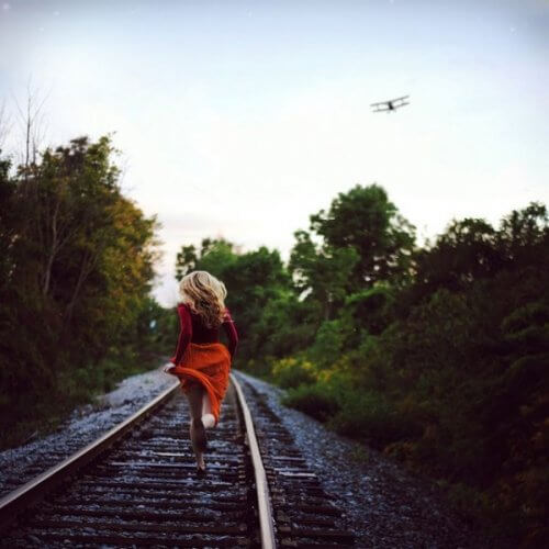 Letting go might not be the same as running away but actually a courageous act.