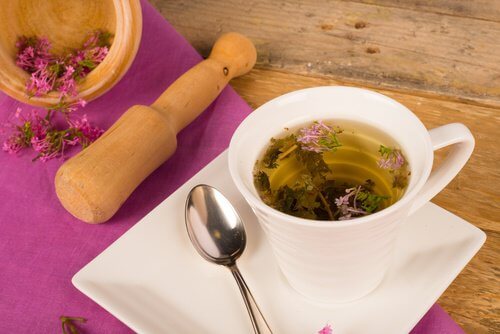 Valerian tea is known to help with vaginal dryness