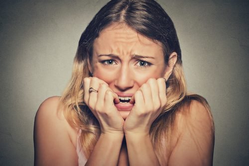 woman experiencing stress