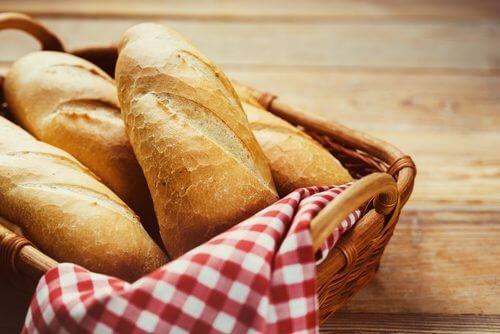 Basket of bread