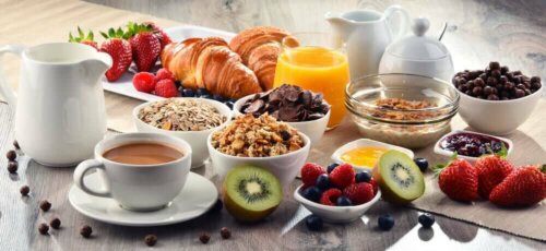 An assortment of nutritious food.