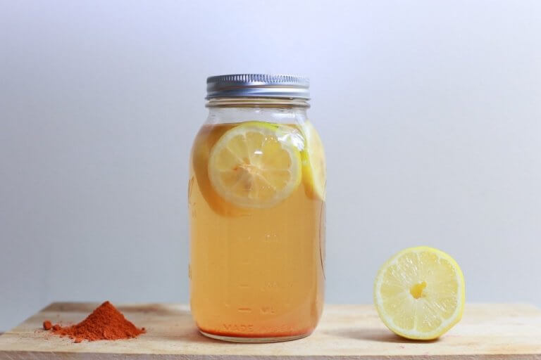 turmeric and lemon water