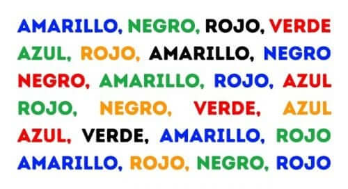 Color texts are exercises to maintain mental clarity