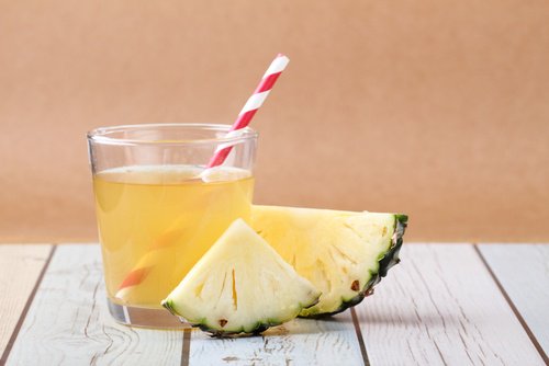 Pineapple juice helps repopulate your intestinal flora