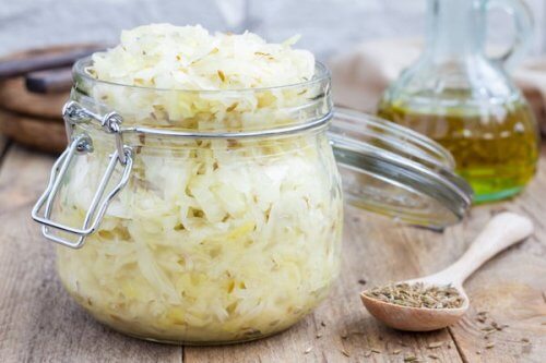 Sauerkraut is an example of fermented foods