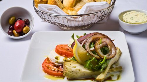Different types of healthy food.