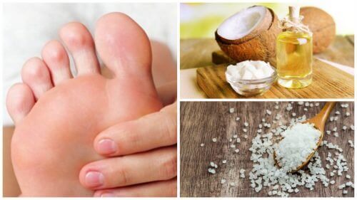 Exfoliate Your Feet with Coconut Oil and Salt