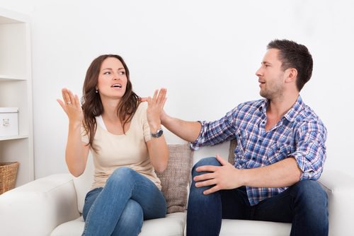 couple arguing