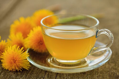 Dandelion tea to lower blood pressure