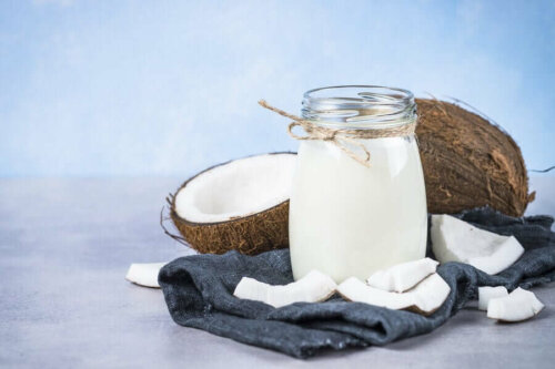 Coconut milk.