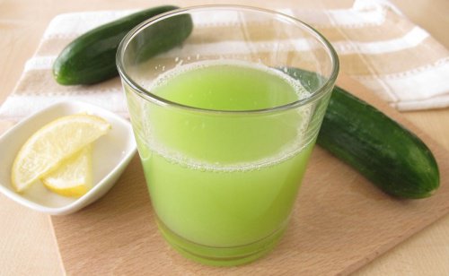 Cucumber juice for relief from bladder infections