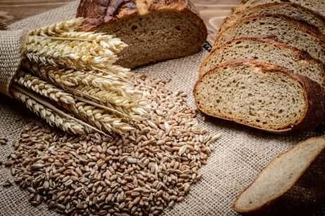 Whole grain bread.