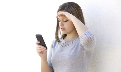 worried woman
