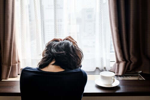 A person in distress.