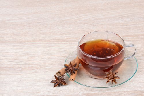 Cup of anise tea