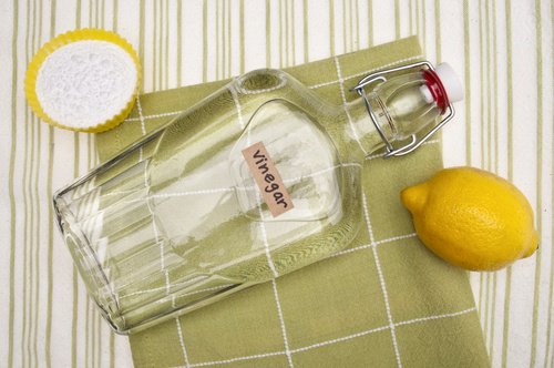 White-vinegar-and-lemon