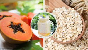 A Papaya-Apple-Oat Shake to Improve Digestion