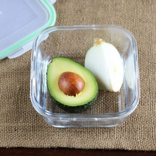 avocado with onion