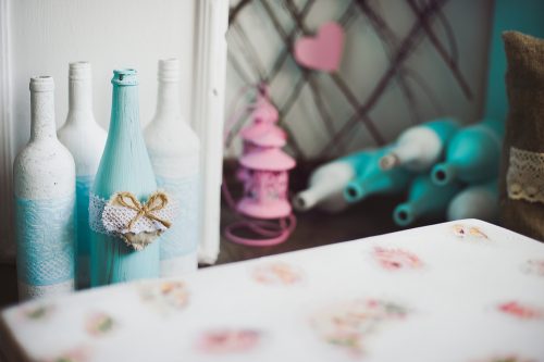 Painted bottles