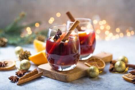 Cinnamon cocktails.