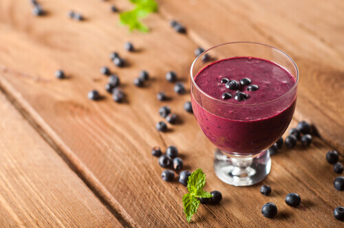 Increase your collagen production with blueberries.