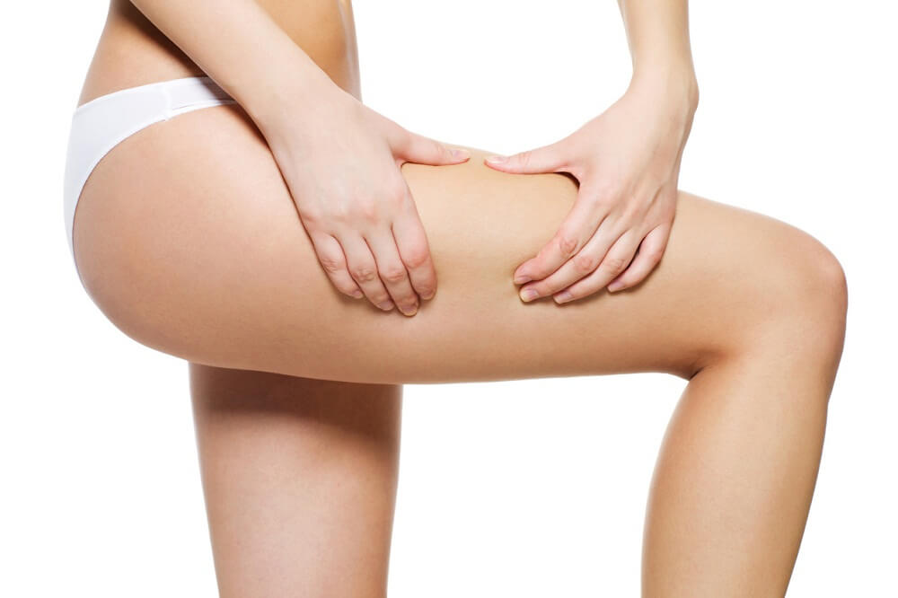 A woman who wants to firm her legs.