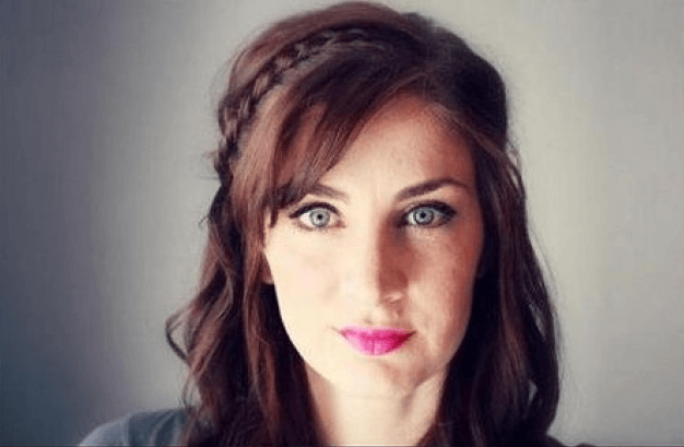 Kvinde med krone fletning