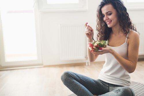 People who aren't overweight have less leptin than those who are overweight.