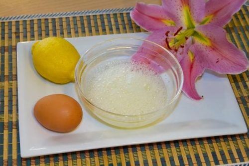 Reduce stretch marks with egg whites and lemon juice