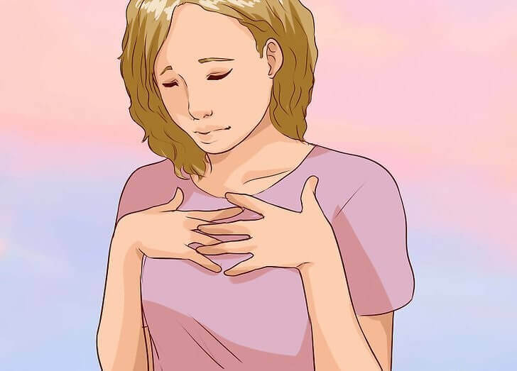 Kvinde der er ked af det