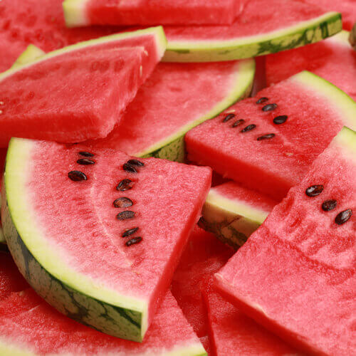 Slices of water melon
