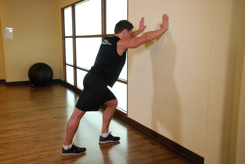 Calf stretches