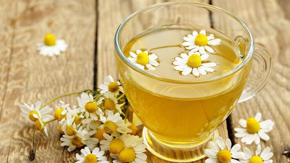 Chamomile, one of the carminative herbs.