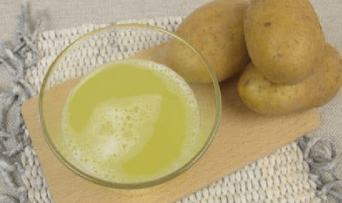 Potato water